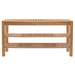 Teak Console Table With Shelves - Admiral - Teak HQ™