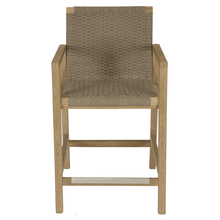 Teak Counter - Height Dining Table Chair - Admiral - Teak HQ™