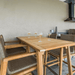 Teak Counter - Height Dining Table Chair - Admiral - Teak HQ™