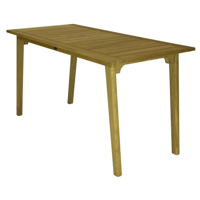 Teak Counter Height Table and Chairs - Admiral - Teak HQ™