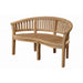 Teak Curved Bench (3 - Seater) - Curve - Teak HQ™