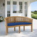 Teak Curved Bench (3 - Seater) - Curve - Teak HQ™