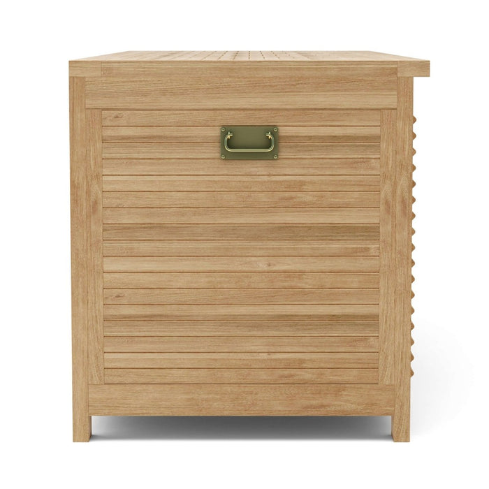 Teak Deck Box (62" Wide) - Amberly - Teak HQ™