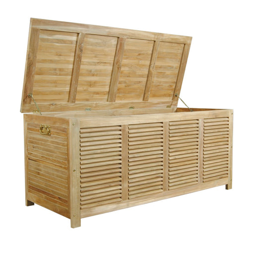Teak Deck Box (62" Wide) - Amberly - Teak HQ™