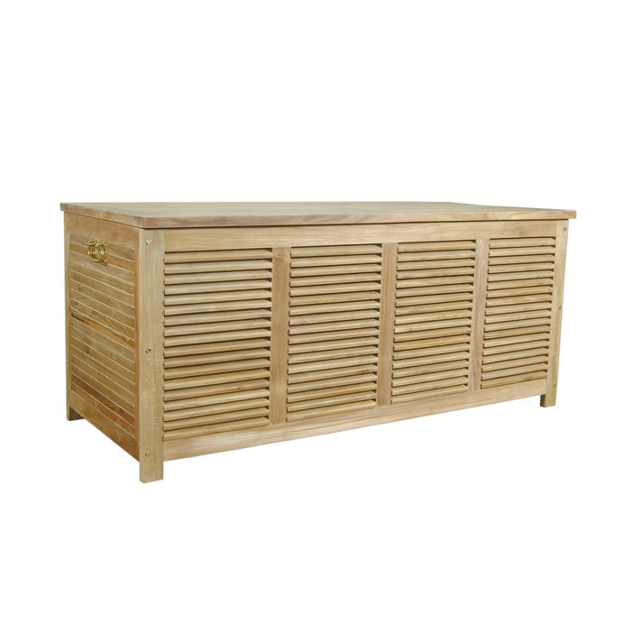 Teak Deck Box (62" Wide) - Amberly - Teak HQ™