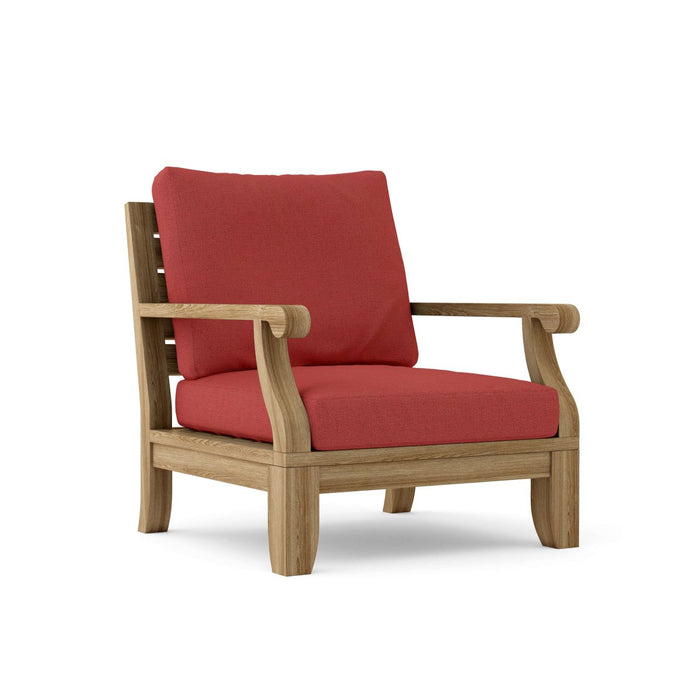 Teak Deep Seating Chair - Riviera - Teak HQ™
