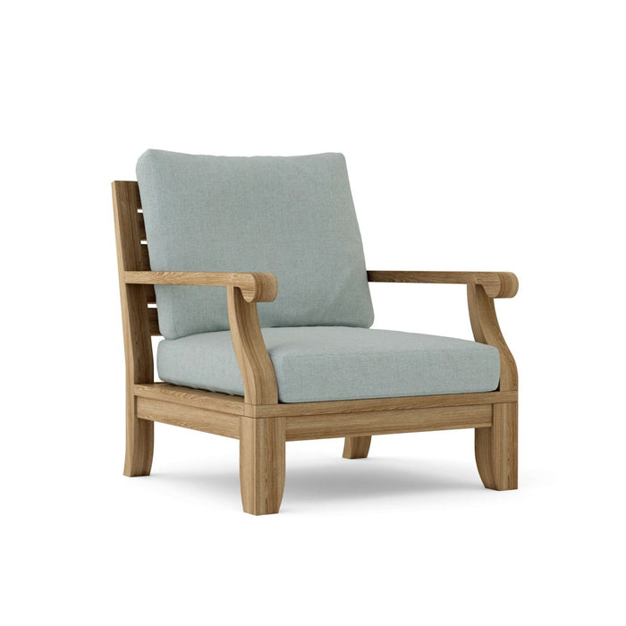 Teak Deep Seating Chair - Riviera - Teak HQ™