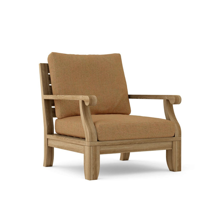 Teak Deep Seating Chair - Riviera - Teak HQ™