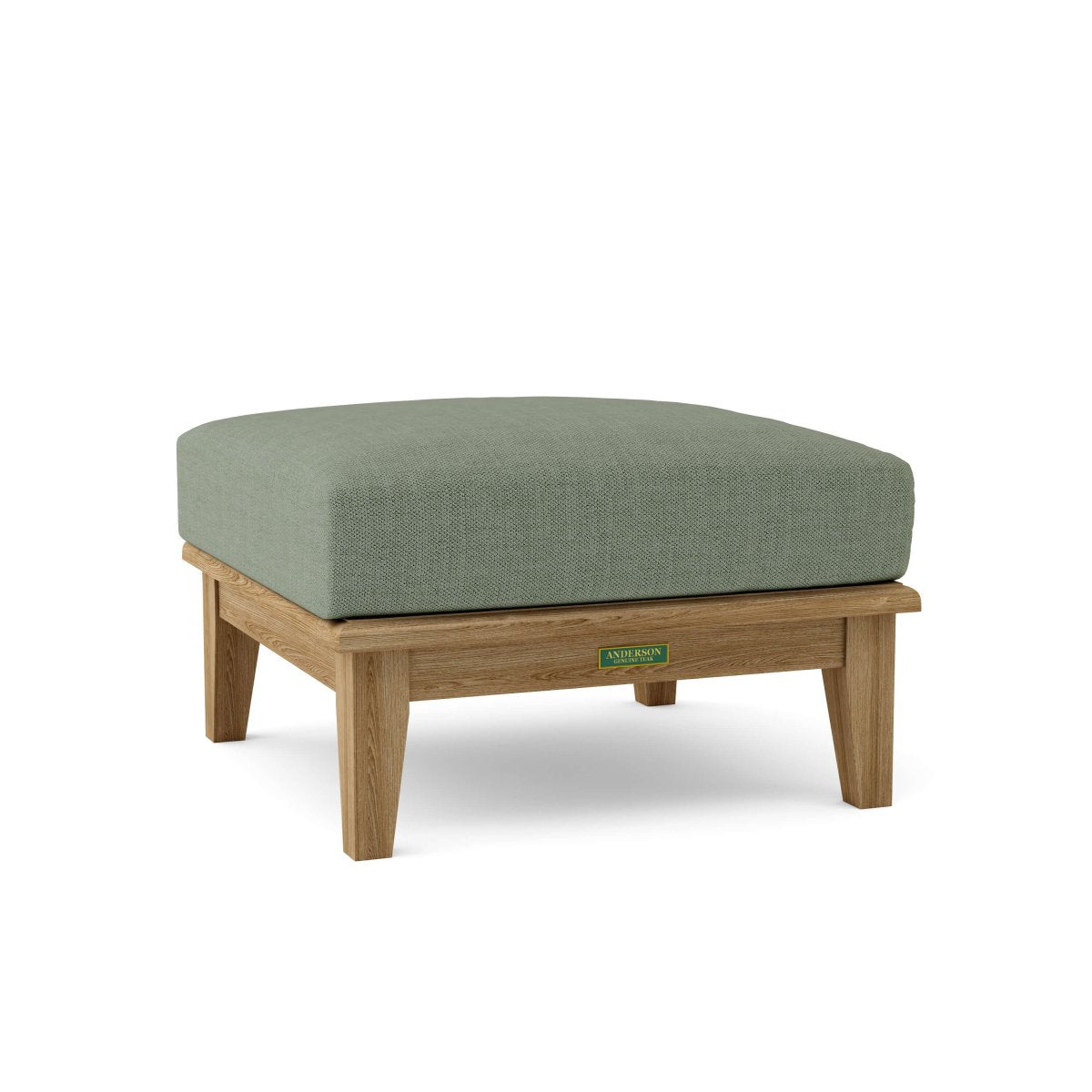 Teak Deep Seating Ottoman - Brianna - Teak HQ™