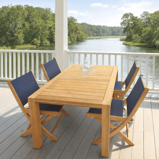 Teak Dinette Set - Comfort (Table) & Sailmate (4 Chairs) - Teak HQ™