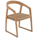 Teak Dining Chair With Rounded Back - Solara - Teak HQ™