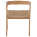Teak Dining Chair With Rounded Back - Solara - Teak HQ™
