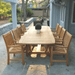 Teak Dining Table (118" Long Rectangle) - Gala - Teak HQ™
