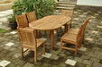 Teak Dining Table and 6 Chairs - Bahama (Table) & Sahara (Chairs) - Teak HQ™