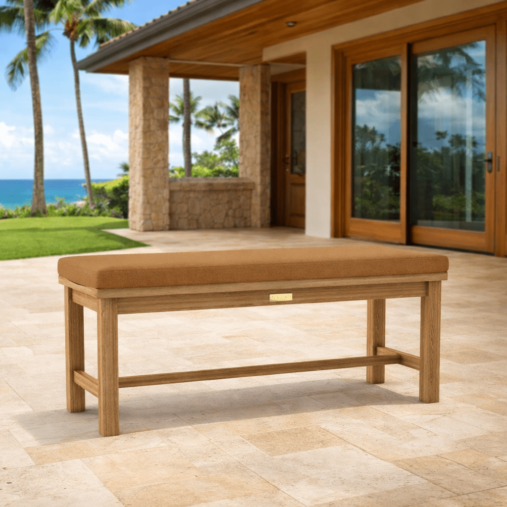 Teak Dining Table Bench (2 - Seater) - Madison - Teak HQ™