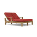 Teak Double Chaise Lounge - Brianna - Teak HQ™