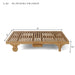 Teak Double Lounger - Bel - Air - Teak HQ™