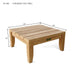 Teak End Table (24" Square) - Coronado - Teak HQ™