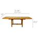 Teak Extendable Dining Table (96" Long Rectangle) - Family - Teak HQ™