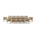 Teak Extendable Dining Table and Chairs (12) - Coronado - Teak HQ™