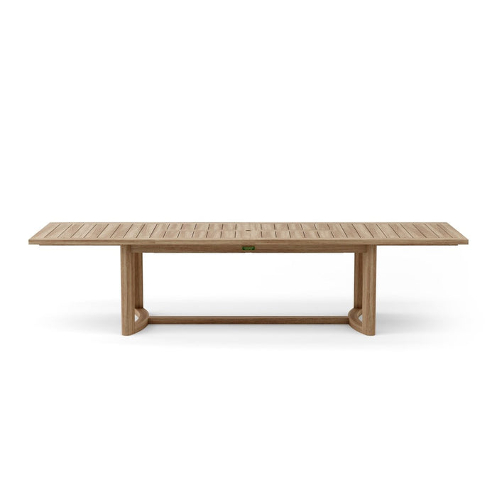 Teak Extendable Dining Table and Chairs (12) - Coronado - Teak HQ™