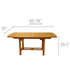 Teak Extendable Outdoor Table (78" Long Rectangle) - Family - Teak HQ™