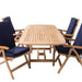 Teak Extendable Outdoor Table (78" Long Rectangle) - Family - Teak HQ™