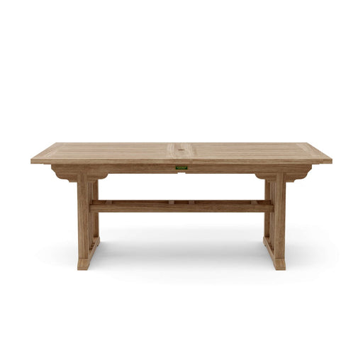 Teak Extendable Table (106" Long Rectangle) - Sahara - Teak HQ™