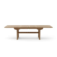 Teak Extendable Table (106" Long Rectangle) - Sahara