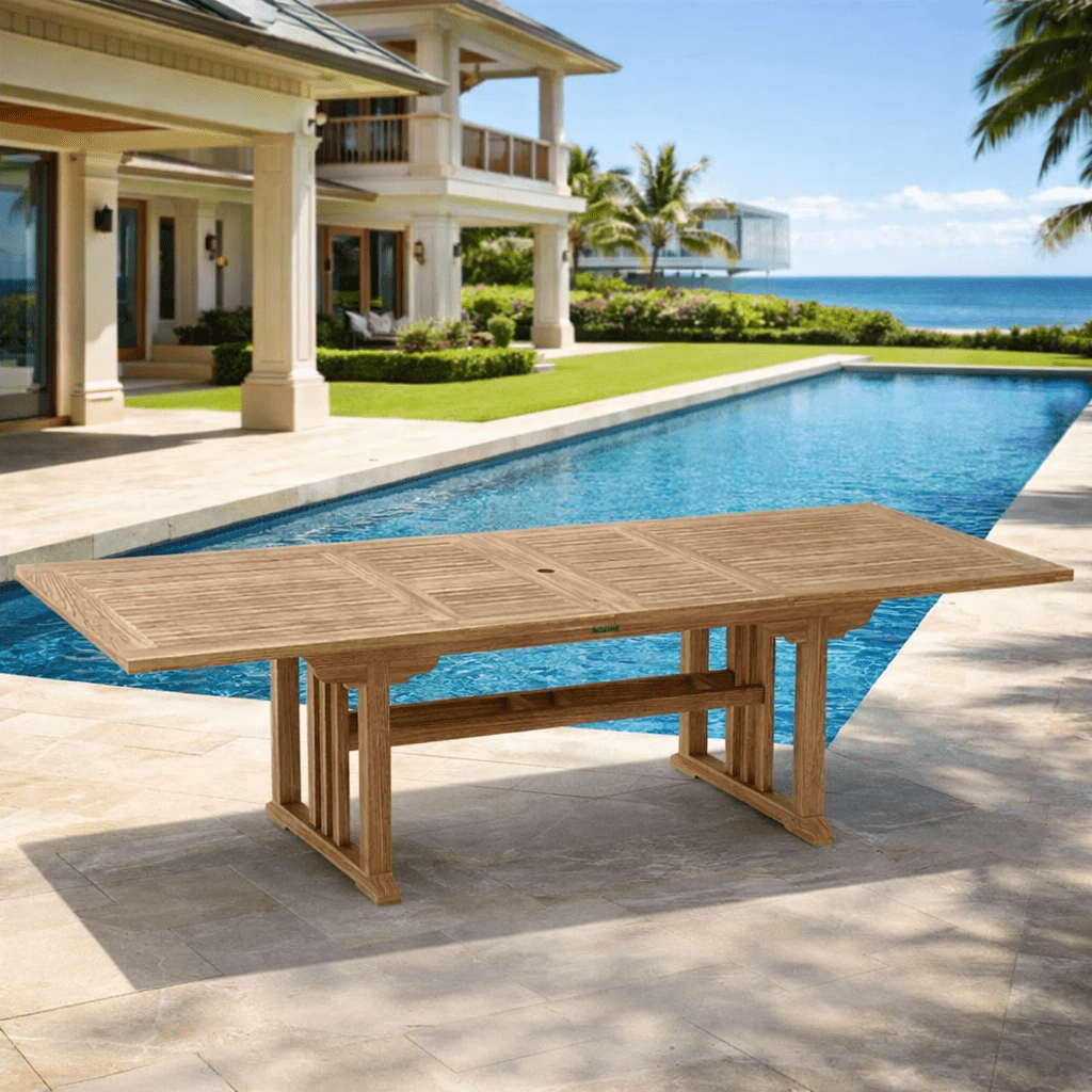 Teak Extendable Table (106