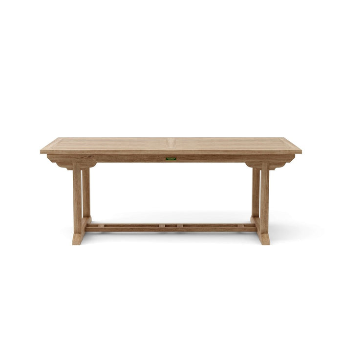 Teak Extension Table (118" Long Rectangle) - Bahama - Teak HQ™