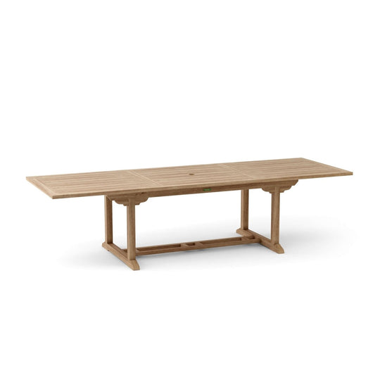 Teak Extension Table (118" Long Rectangle) - Bahama - Teak HQ™