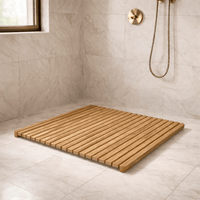 Teak Floor Mat (30" Square) - Spa