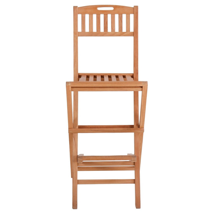 Teak Foldable Bar Chair - Atlas - Teak HQ™