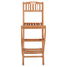 Teak Foldable Bar Chair - Atlas - Teak HQ™