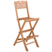 Teak Foldable Bar Chair - Atlas - Teak HQ™
