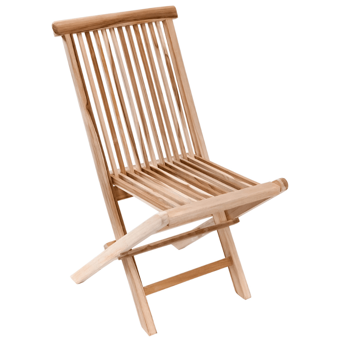 Teak Folding Chair for Backyard Patio - Monaco - Teak HQ™