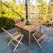 Teak Folding Chair for Backyard Patio - Monaco - Teak HQ™