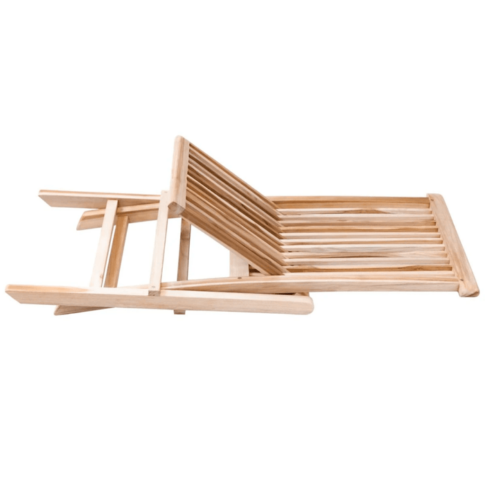 Teak Folding Chair for Backyard Patio - Monaco - Teak HQ™