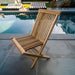 Teak Folding Chair for Backyard Patio - Monaco - Teak HQ™