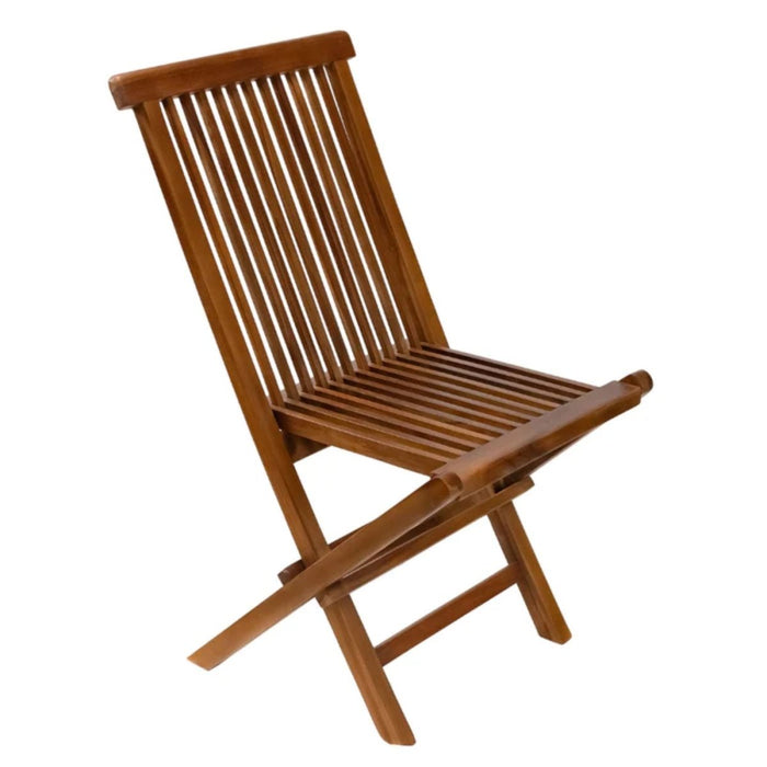Teak Folding Chair for Backyard Patio - Monaco - Teak HQ™