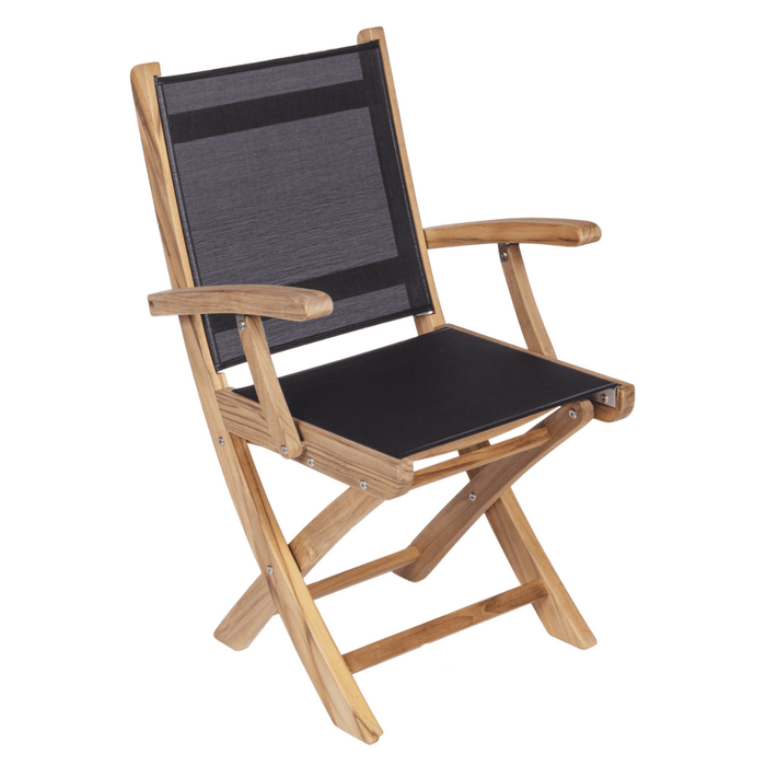 Teak Folding Chair With Arms - Sailmate - Teak HQ™