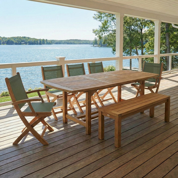 Teak Folding Chair With Arms - Sailmate - Teak HQ™