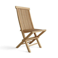 Teak Folding Chairs (Set of 2) - Classic