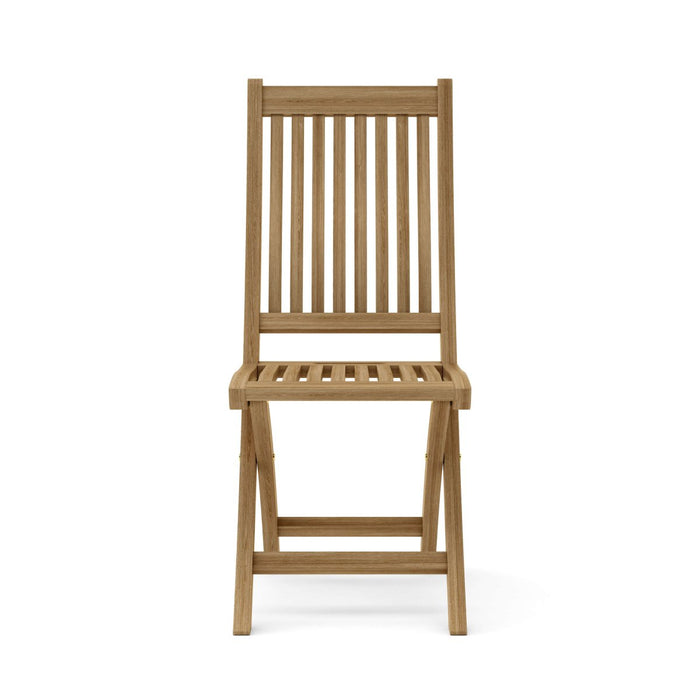 Teak Folding Deck Chairs (Set of 2) - Tropico - Teak HQ™