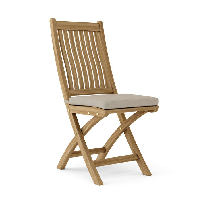 Teak Folding Deck Chairs (Set of 2) - Tropico - Teak HQ™
