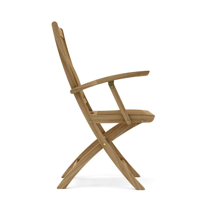 Teak Folding Garden Chairs (Set of 2) - Tropico - Teak HQ™
