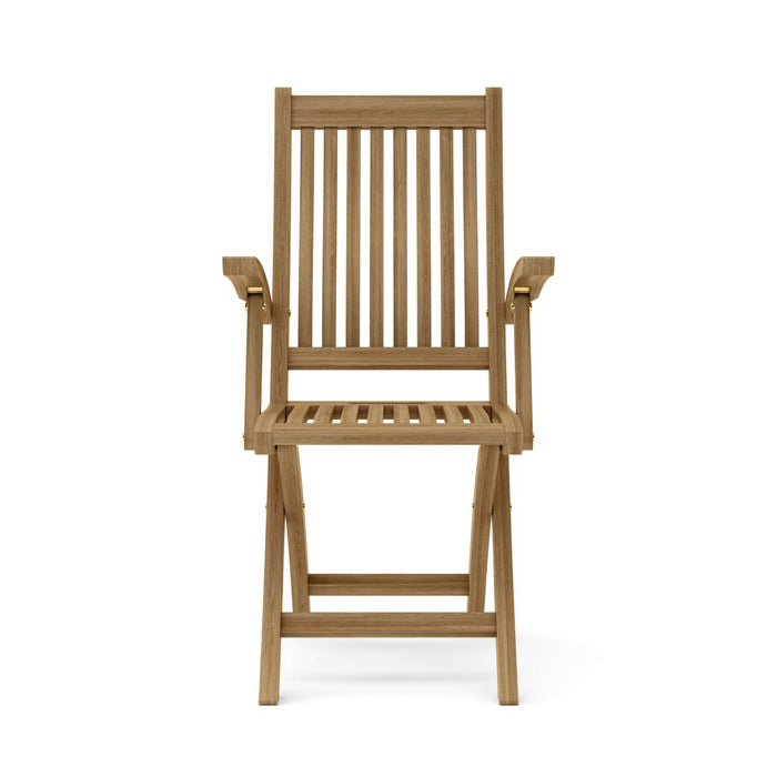 Teak Folding Garden Chairs (Set of 2) - Tropico - Teak HQ™