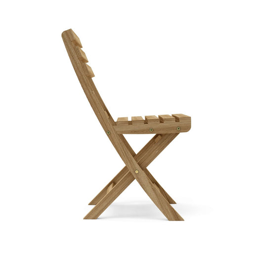 Teak Folding Patio Chairs (Set of 2) - Alabama - Teak HQ™
