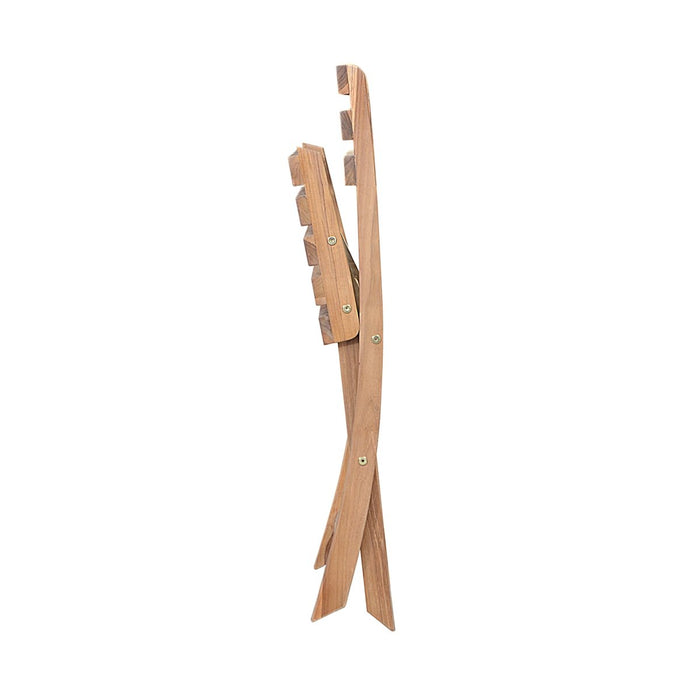 Teak Folding Patio Chairs (Set of 2) - Alabama - Teak HQ™